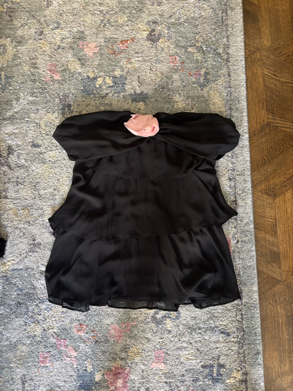Bernadette ruffle mini dress